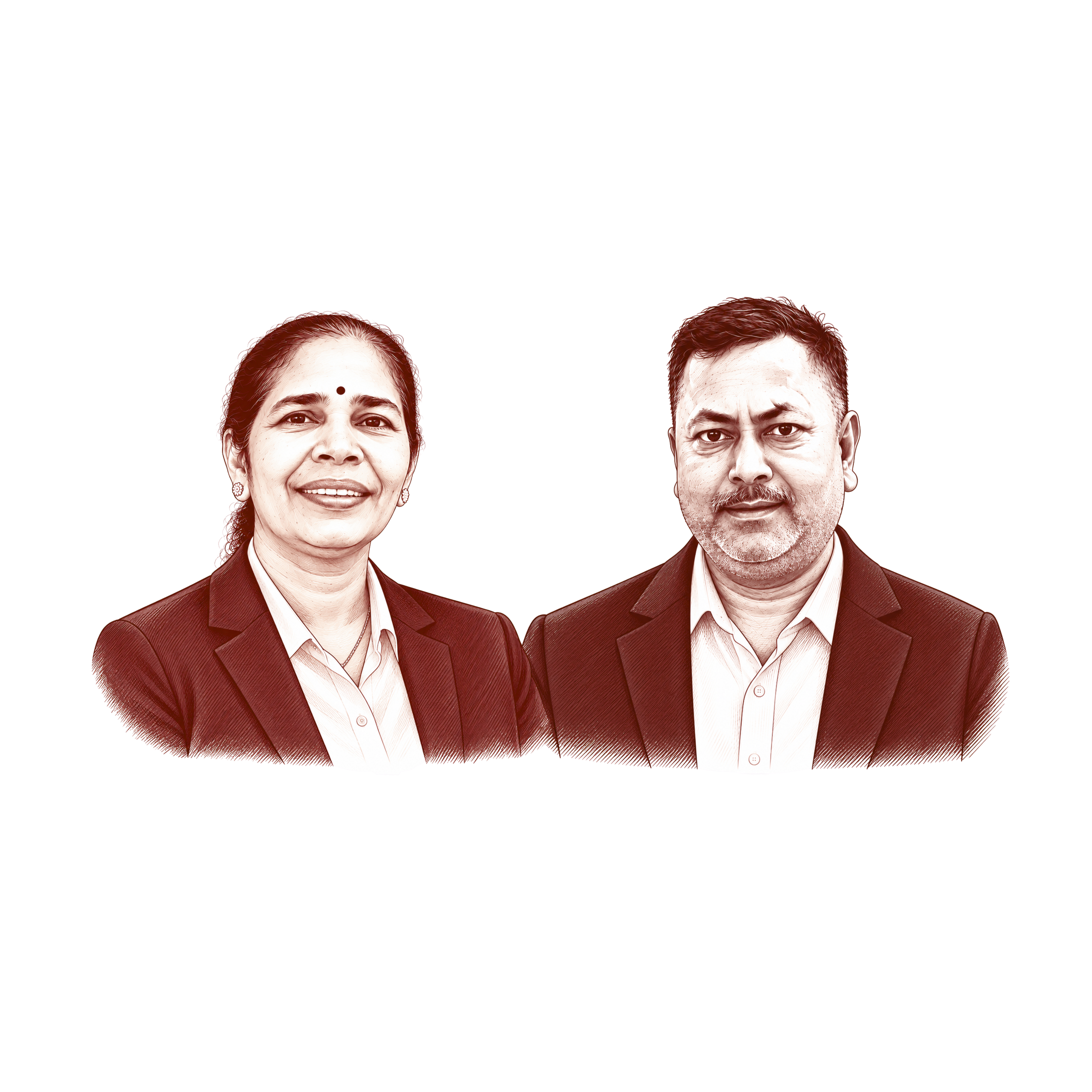Ashadevi Chaurasiya and Mukundlal Chaurasiya, Directors of DYH LIFECARE PRIVATE LIMITED
